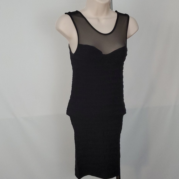 Soho Girls Black Bodycon Mini Dress - Picture 6 of 11